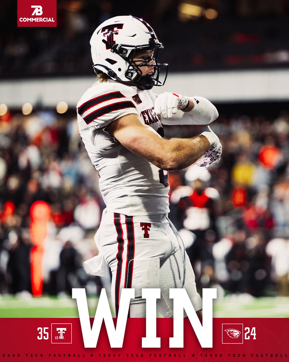TexasTechFB's tweet photo. We'll take the W

#WreckEm | @7BCommercial https://t.co/NsyXaieW8Y