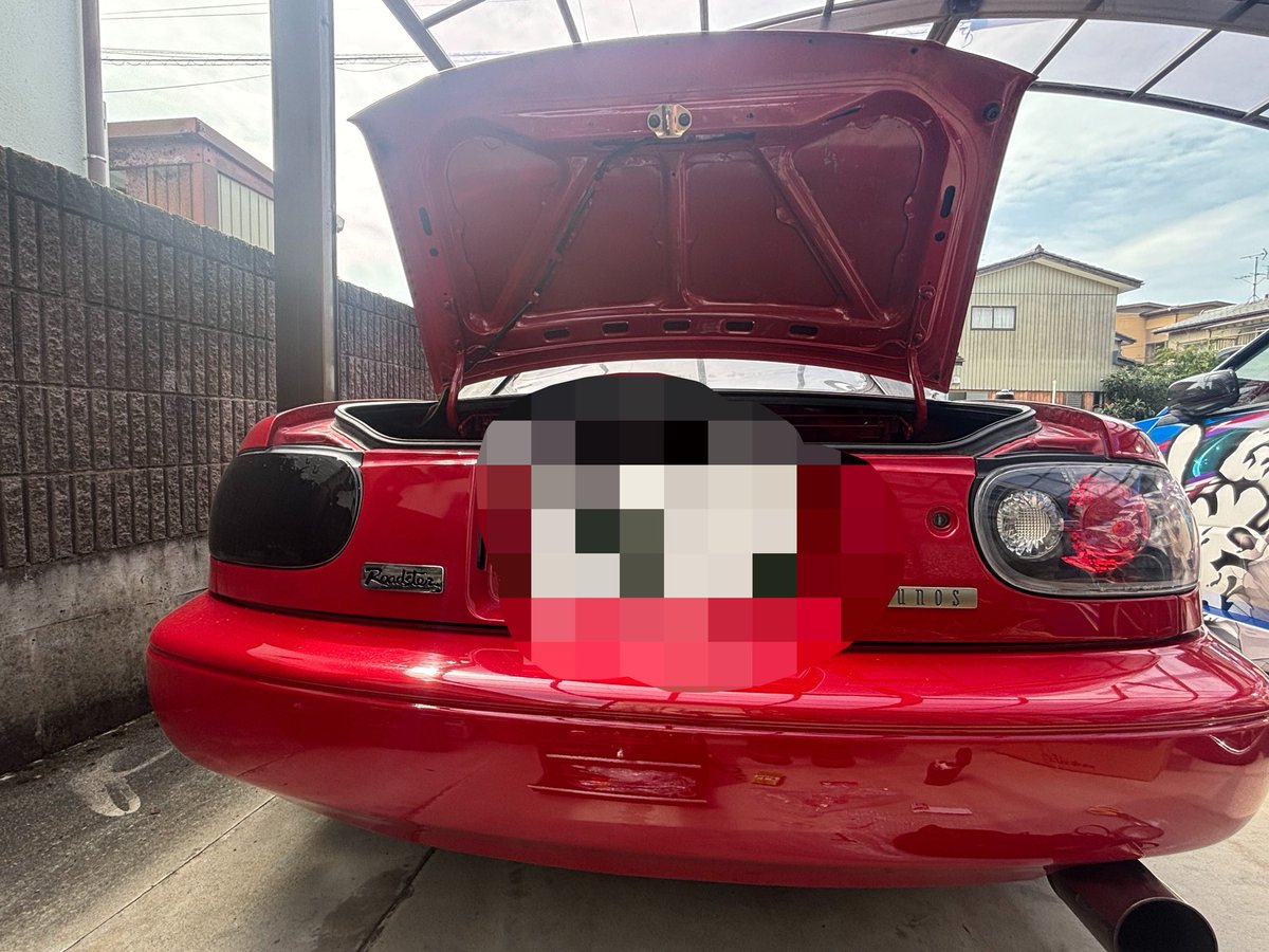Chun_tako's tweet photo. まだむだペットロス中ですが、車いじってモチベあげるよ_(:3｣∠)_

ユーロテールもよき( ˘ω˘ ) https://t.co/IlLk8L4yCh