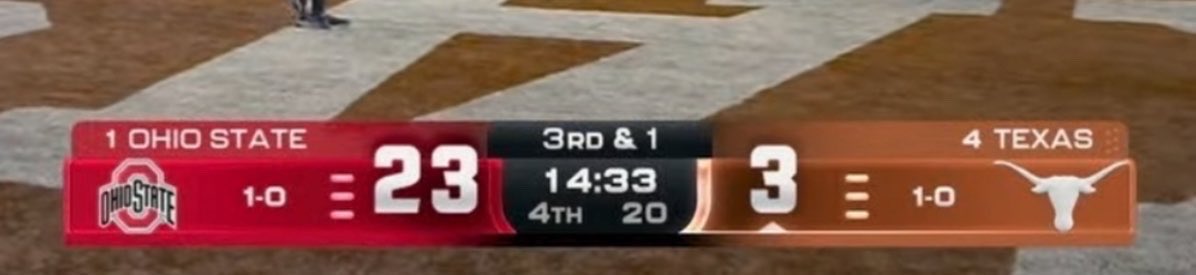 barstoolsports's tweet photo. Texas won this game https://t.co/GBnJS7y6nN