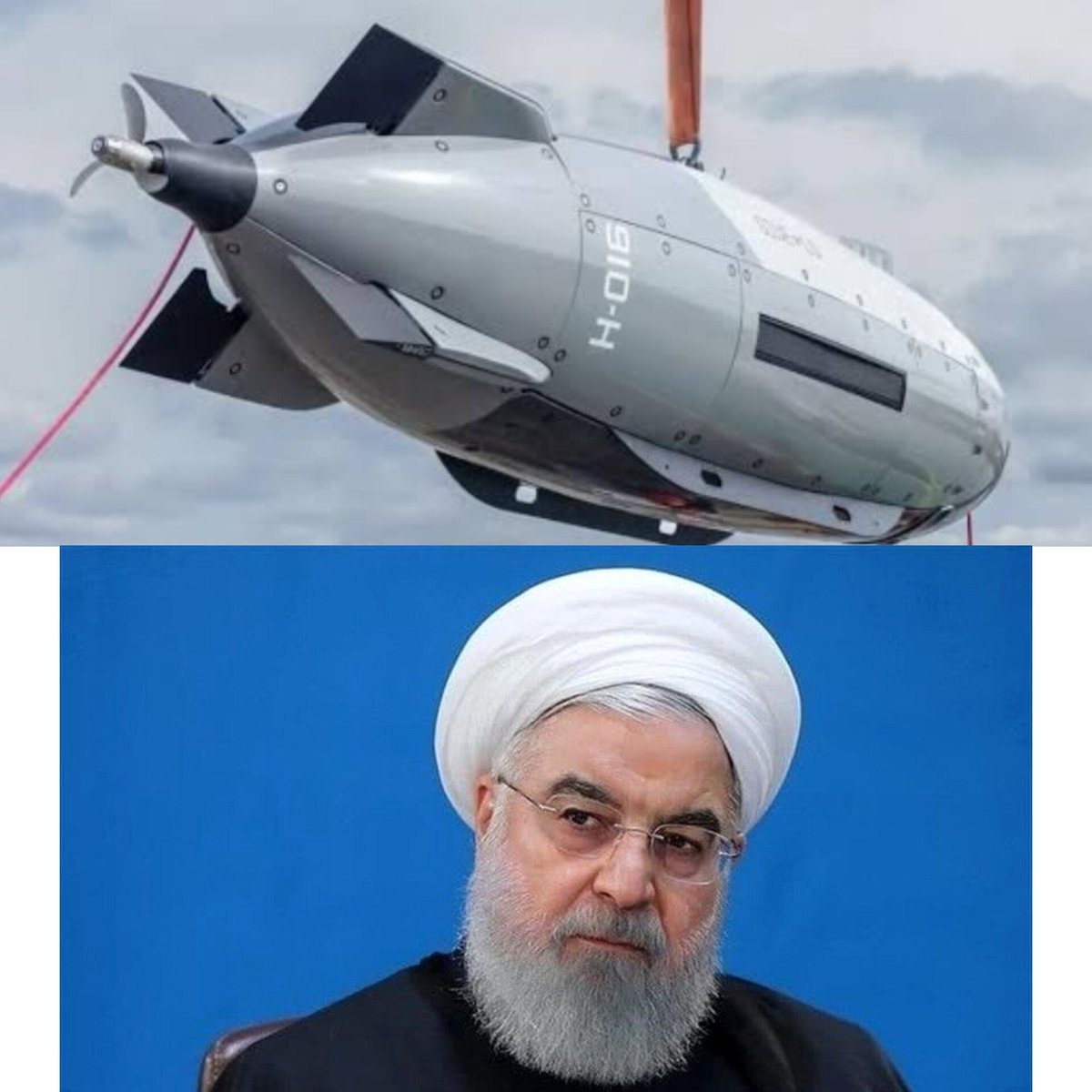 Haj_khosro_'s tweet photo. عکس اول =( زهپاد) زیر دریایی هدایت پذیر از راه دور
عکس دوم=(نهپاد) نفوذی هدایت پذیر از راه دور https://t.co/y8ZBMQn2y8