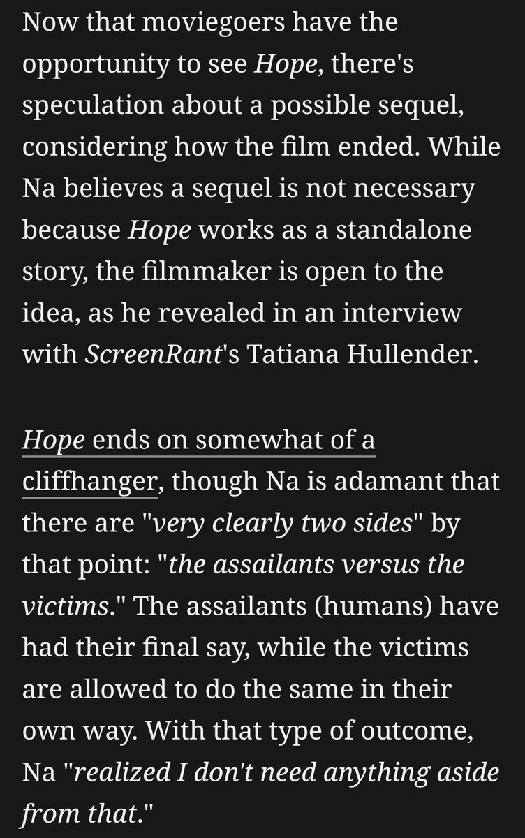 IveGotDryEye's tweet photo. Just got out of Hope (2026). In hindsight this is the funniest perspective imaginable from the director. https://t.co/JVHjuaYe0Q