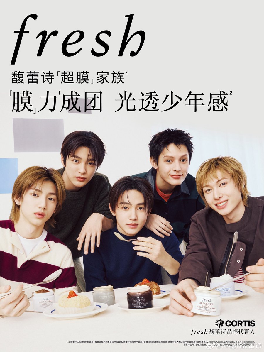 eomseanshineee's tweet photo. CORTIS x fresh
#CORTIS #코르티스 https://t.co/LbsTqhc6G9