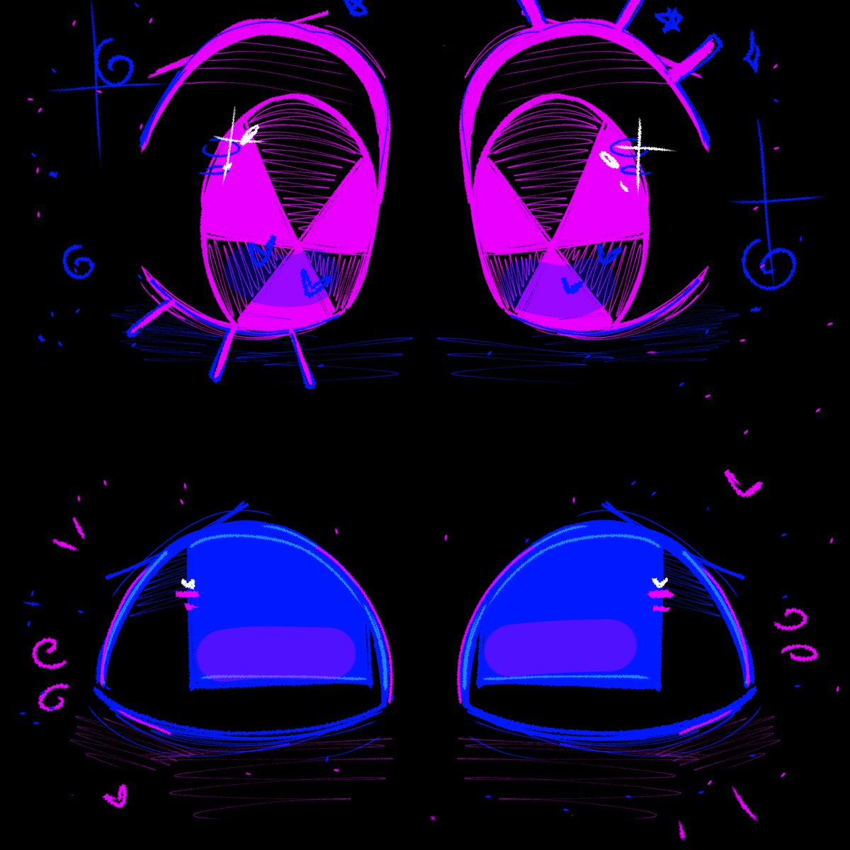 Delidity1835333's tweet photo. Ah... No saben cuánto amaba este tipo de tendencia relacionado con el rosa y azul 💙🩷 son unas de mis favoritas. Amo la banda TV Girl 

#jax #pomni #funnybunny #theamazingdigitlcircus #fanart https://t.co/wo0FmZKjQT