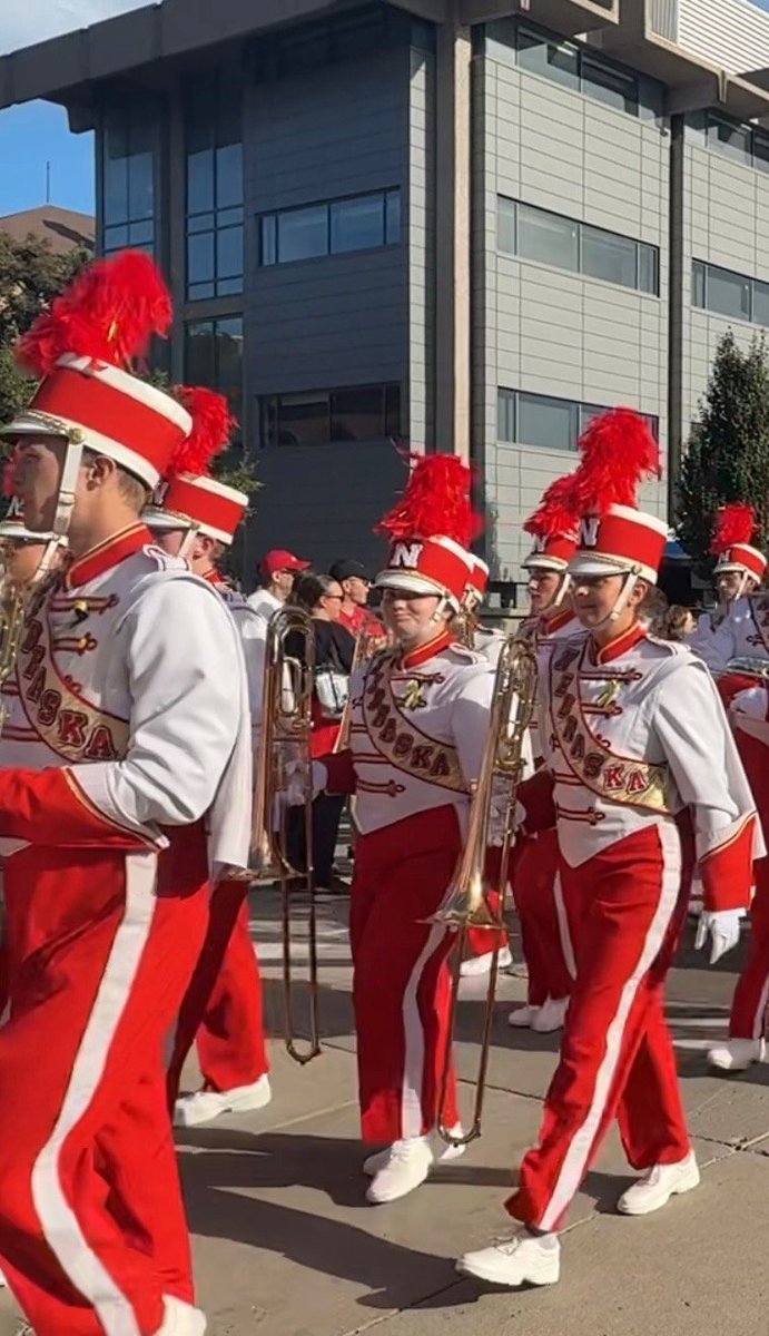 jimjhaver's tweet photo. I always love going to Husker football games.  But its even more special when my daughter is part of The Pride of All Nebraska! https://t.co/w1GVYyOJFw