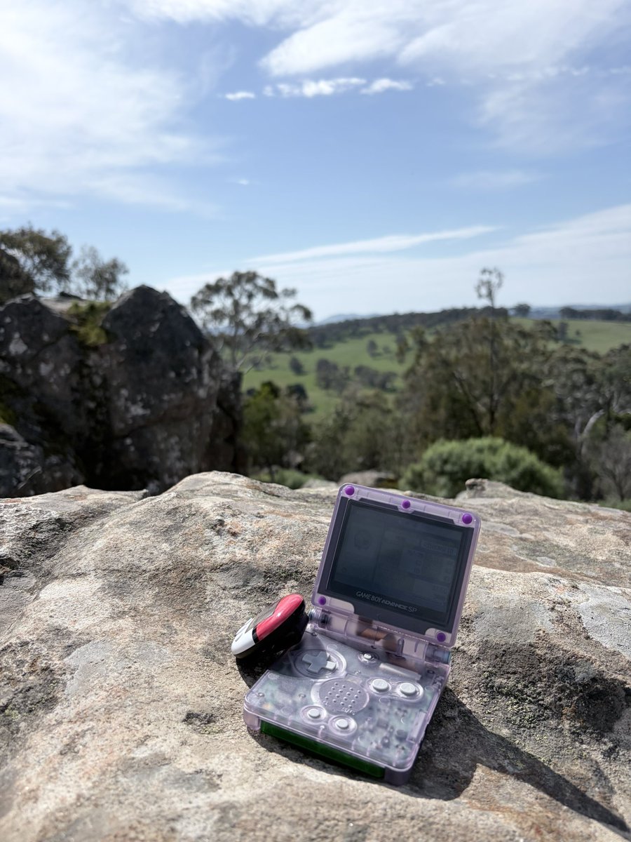 andybrphy's tweet photo. ribbon mastering my shiny shelgon…….. at hanging rock https://t.co/hvbFoia3rp