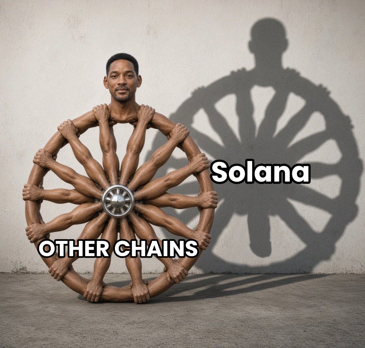 WheelSmithSol's tweet photo. I can’t believe that @toly predicted success of Wheel Smith few months ago https://t.co/GQpUKH8AS0