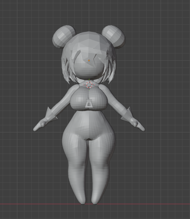kappii505's tweet photo. I've been getting into 3d modeling lately :3 
(ignore the hair I know it looks like poopoo) https://t.co/hRYvu8yue6