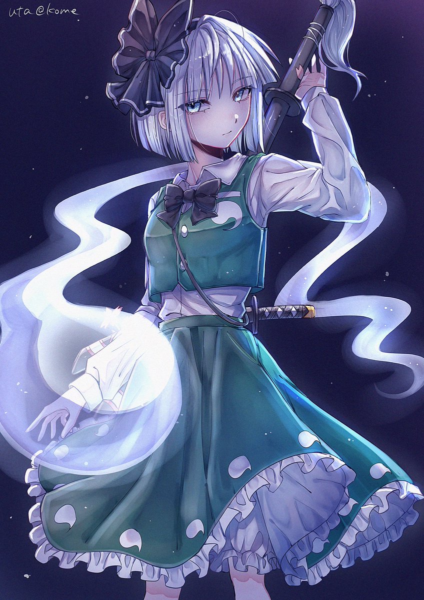 uta_kome2248's tweet photo. #東方Projectᅠᅠᅠᅠ  #妖夢 #東方イラスト https://t.co/fNXT9TwH86