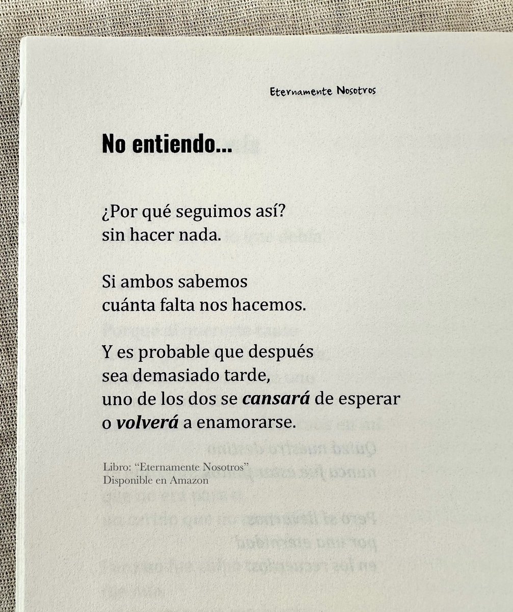 JaiiWriter's tweet photo. De mi libro: “Eternamente Nosotros” 📗 https://t.co/9leG906U8S