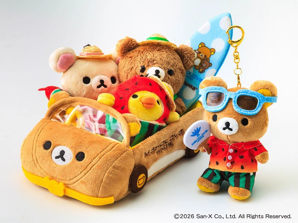 マホロバ・マインズ三浦限定　リラックマカー&ぶらさげぬいぐるみ4体 DtimesDream on X: 