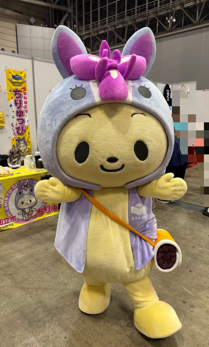 kazuoi360's tweet photo. 幕張メッセにちりゅっぴがいた！ https://t.co/dosj2mFZkb