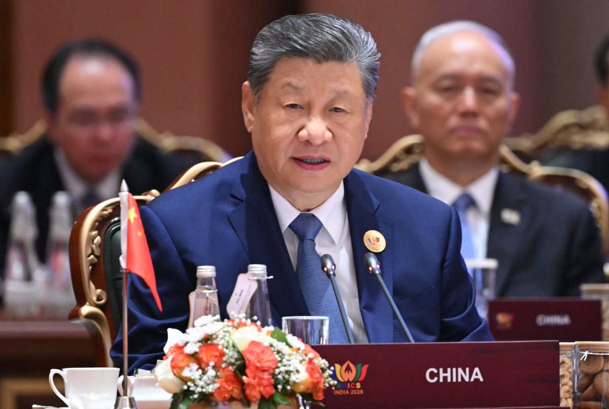 IndiaObserver23's tweet photo. BREAKING - 

Chinese President Xi Jinping did not attend the BRICS summit dinner.

The dinner served only Indian vegetarian dishes, such as paneer lababdar, millet pulao, and mushroom kebab. https://t.co/RTcpr9g1r9