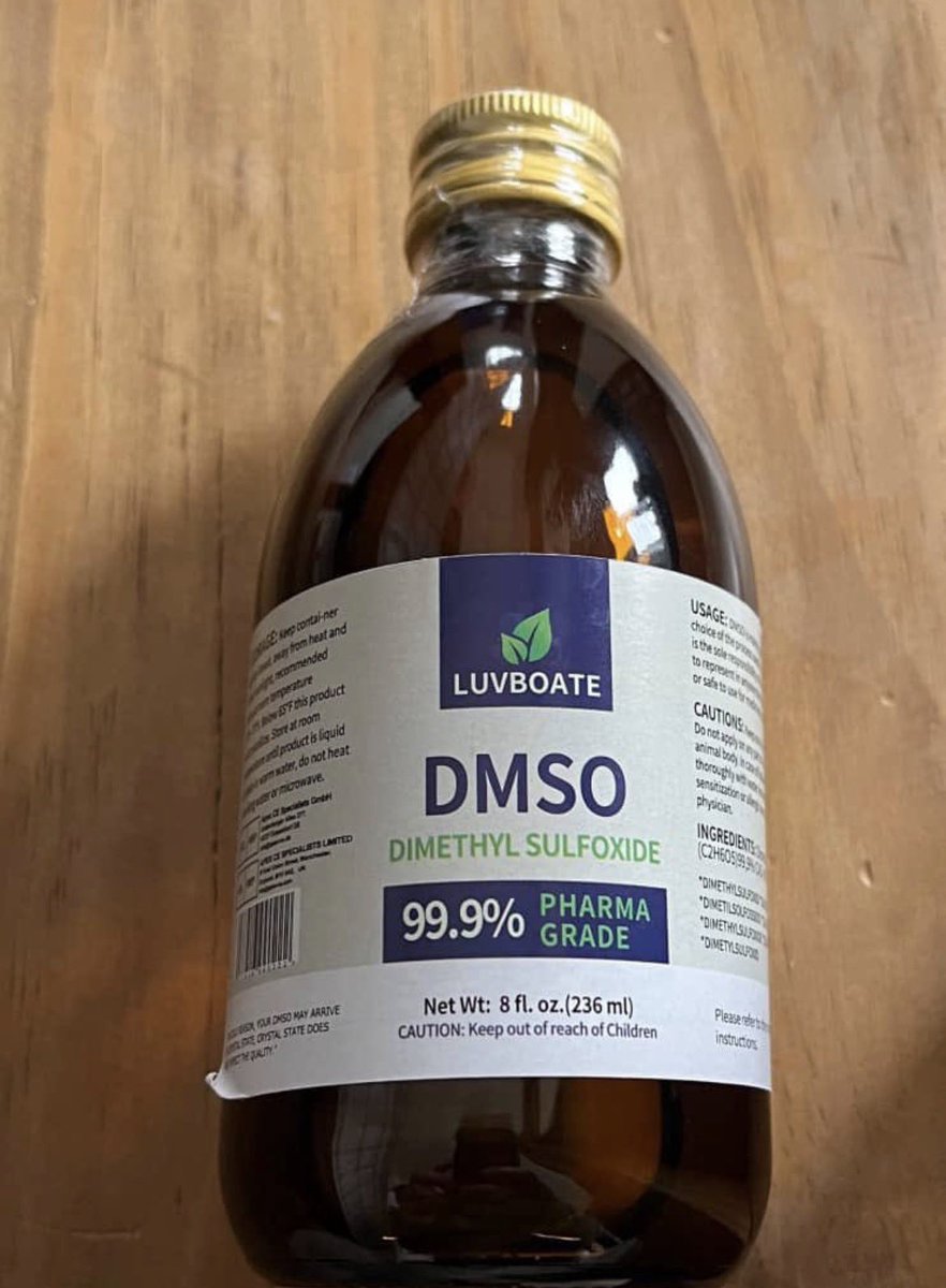 Drejenna's tweet photo. DMSO is a powerful treatment known for its ability to ease chronic pain and conditions such as arthritis and migraines. It also helps support quicker recovery from surgical wounds. It offers relief for complex pain-related disorders like fibromyalgia and trigeminal neuralgia. https://t.co/4xxsf85OH9