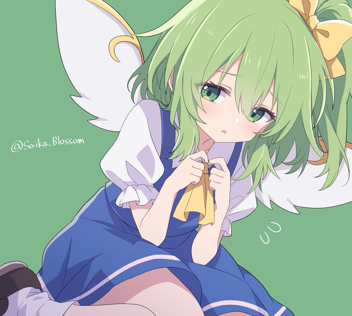 Saika_Blossom's tweet photo. 大ちゃんかわいい
#東方Project
#大妖精 https://t.co/8uDyfeNPJ0