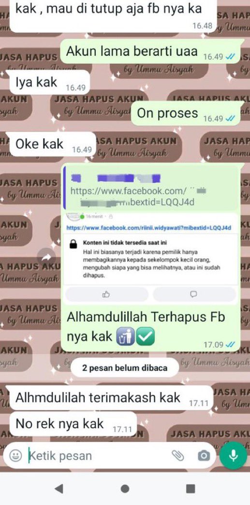 ApriliaStor's tweet photo. OPEN JASA ALL SOSMED

📩 JASA HAPUS AKUN 
📩 JASA PULIHKAN &amp; BALIKIN AKUN LUPA PASWORD/KE HACK
📩 JASA LACAK LOKASI
📩 JASA SADAP WA
📩 JASA HACK / PEMULIHAN AKUN (EMAIL,IG,WA,TWITER / X, FB,TIKTOK,LINE)

FAST PROSES &amp; FULL TESTIMONI
CEK WAWA DIBlO YA📍 https://t.co/eTnPzvF3f6