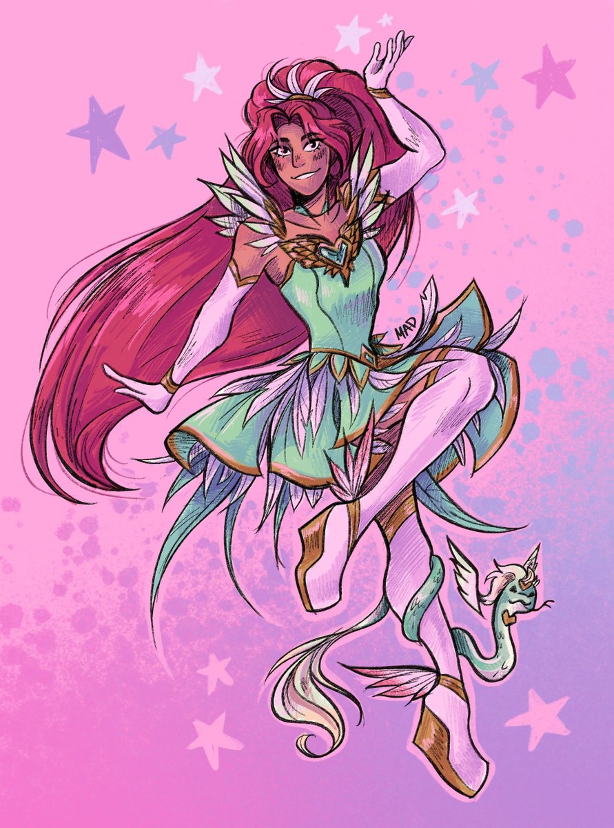 AlitaSnow01's tweet photo. AAAHHH I LOVE IT 😭😭😭💚✨️✨️ A while ago I designed some proposals for Quetz with a "Dokiwatch" theme, and I already had the concept of her turning into a snake 🐍  so now I'll pretend that the white snake on him sin is her ✨️

[art by: @/madart29_ and @/chin mokku of ig] https://t.co/vp7ZNV3pqb