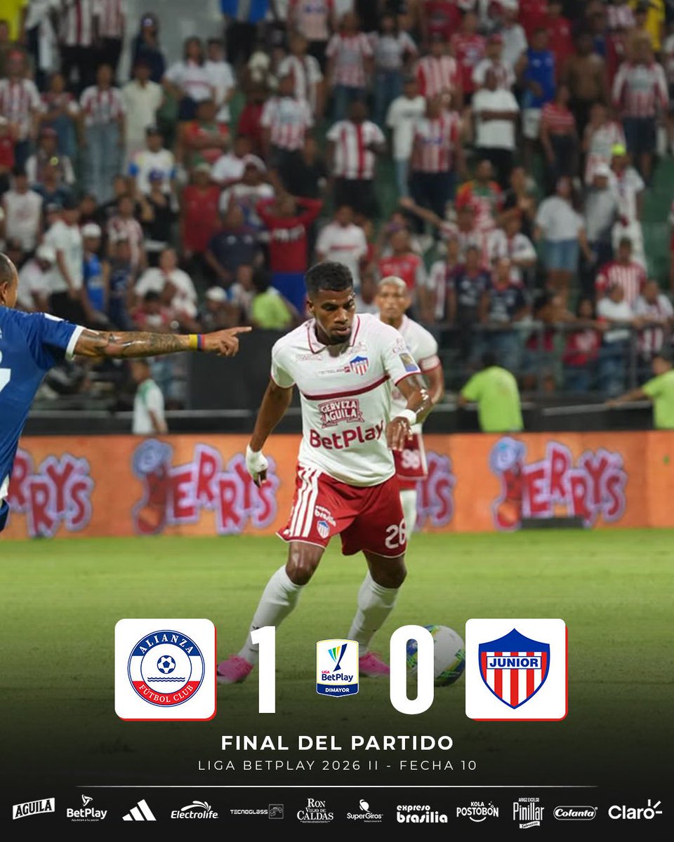 ElNegroCadillo's tweet photo. @JuniorClubSA Marcador final en Valledupar 
Alianza 1️⃣
Gol
4' Meza
@JuniorClubSA 0️⃣
Cambios
46'
Friderizeski 🐬 Paiva
Harold Rivera 🐬 Rivas
62'
Teo 🐬  Sarmiento
Caicedo 🐬 Barrios
78'
Munive 🐬 Herrera

De los peores partidos del @JuniorClubSA
No se salva ningún jugador
#apatíaTOTAL https://t.co/skSg7UCYWk