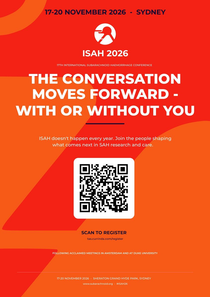 IntSAH's tweet photo. With or without you.

Poster #4 for ISAH 2026, for the colleague still "thinking about it". Sydney, 17–20 Nov.

https://t.co/wtN3miQPbr #ISAH26 https://t.co/HPCsrehG5T