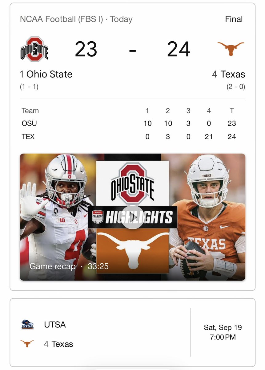 xoxonancyblog's tweet photo. #yay  #utfootball  #longhorns  

AWESOME  football game 
………. longhorns football is hurray

💭 https://t.co/9iGjEF4iqW
