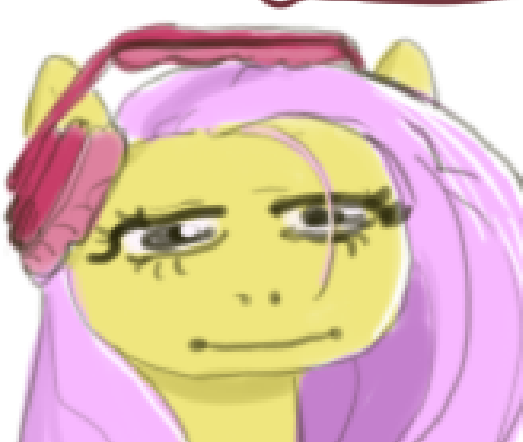 Mighls's tweet photo. fluttershy likes music #fluttershy #mlp https://t.co/ks4ldvi0iY