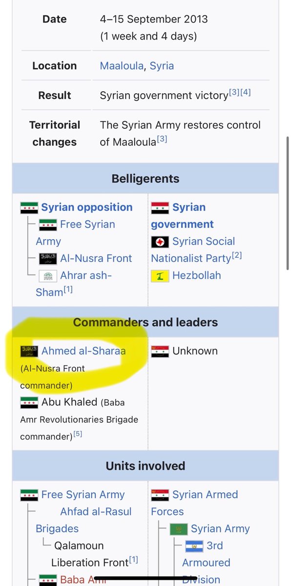 lokiloptr154668's tweet photo. 13 years ago, Hezbollah liberated the Christian village of Maaloula in Syria from the takfiris of al-Nusra

The nuns said they saw Hezb's men as angels who saved them.

The Nusra commander besieging the Christians was Jolani, the Hezb commander saving them was Mustafa Badreddine. https://t.co/qKrwlHT6vm