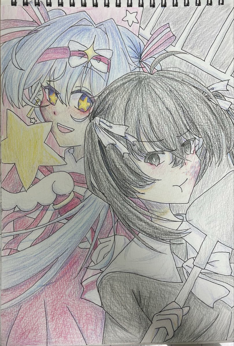 ito_390129's tweet photo. 過去絵ダヨ！7月くらいの
2枚目はモニタリングの構図をめちゃくちゃ真似してます。すみません
#イラスト　#俺の過去絵を見やがれ https://t.co/ZKv7UHhVQJ