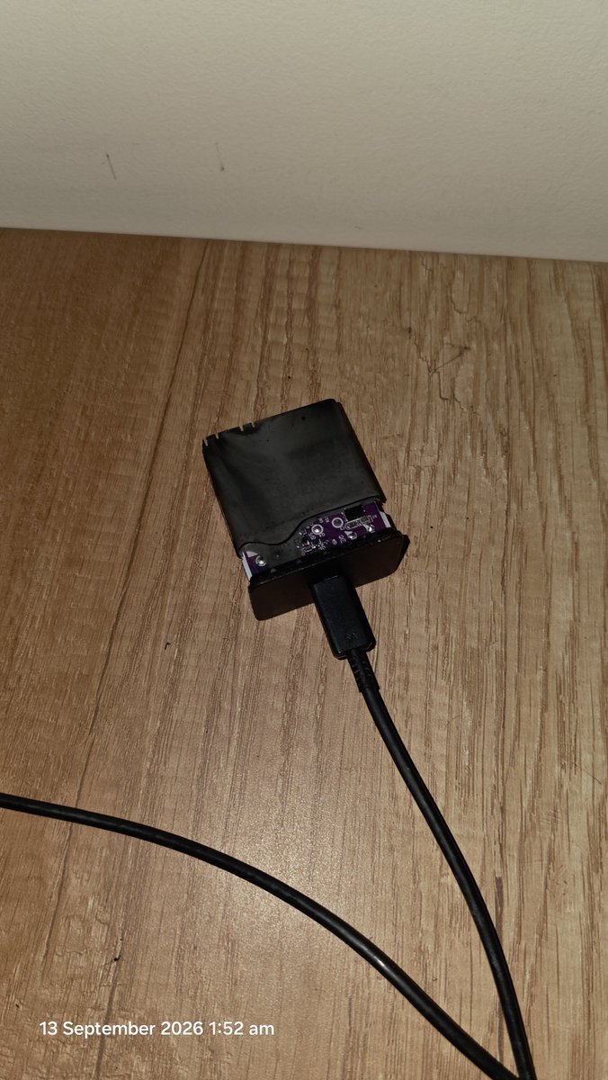 prats0309's tweet photo. Absolute nightmare! My S25 Ultra charger exploded last night around 1:50 am (Sep 13). I wasn't too close or else could've suffered severe injuries. Who takes accountability for this? Please look into this and provide a replacement charger immediately @SamsungIndia @SamsungMobile https://t.co/JIzuTsanR3