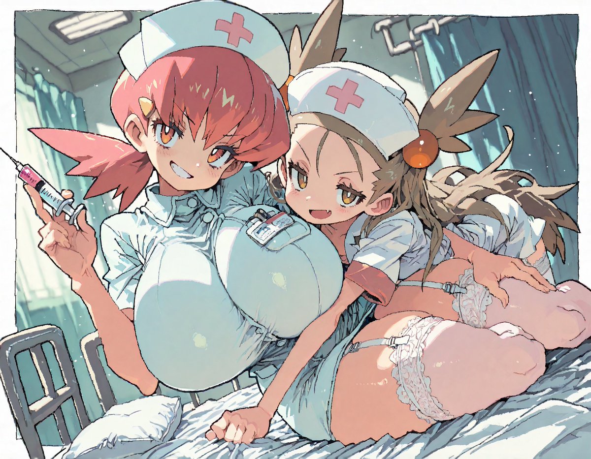 tkt_aiart's tweet photo. アカネとミカン https://t.co/olmW6JFTOJ