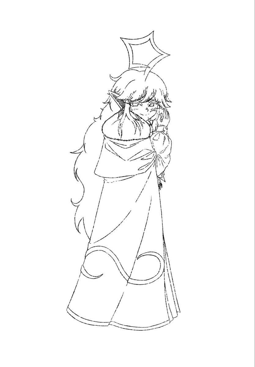 penguhuh's tweet photo. I really like drawing this one it just clicked after a few attempts https://t.co/AXIBm0Xbiy