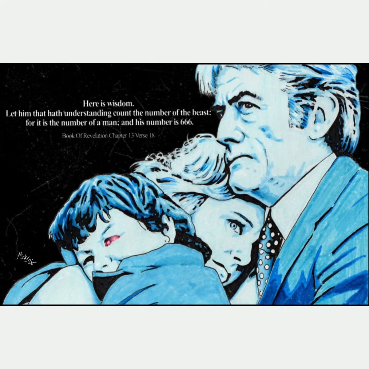 MargoKampfvv2's tweet photo. Today's drawing- the Thorn family. https://t.co/1Fs5m5rst6