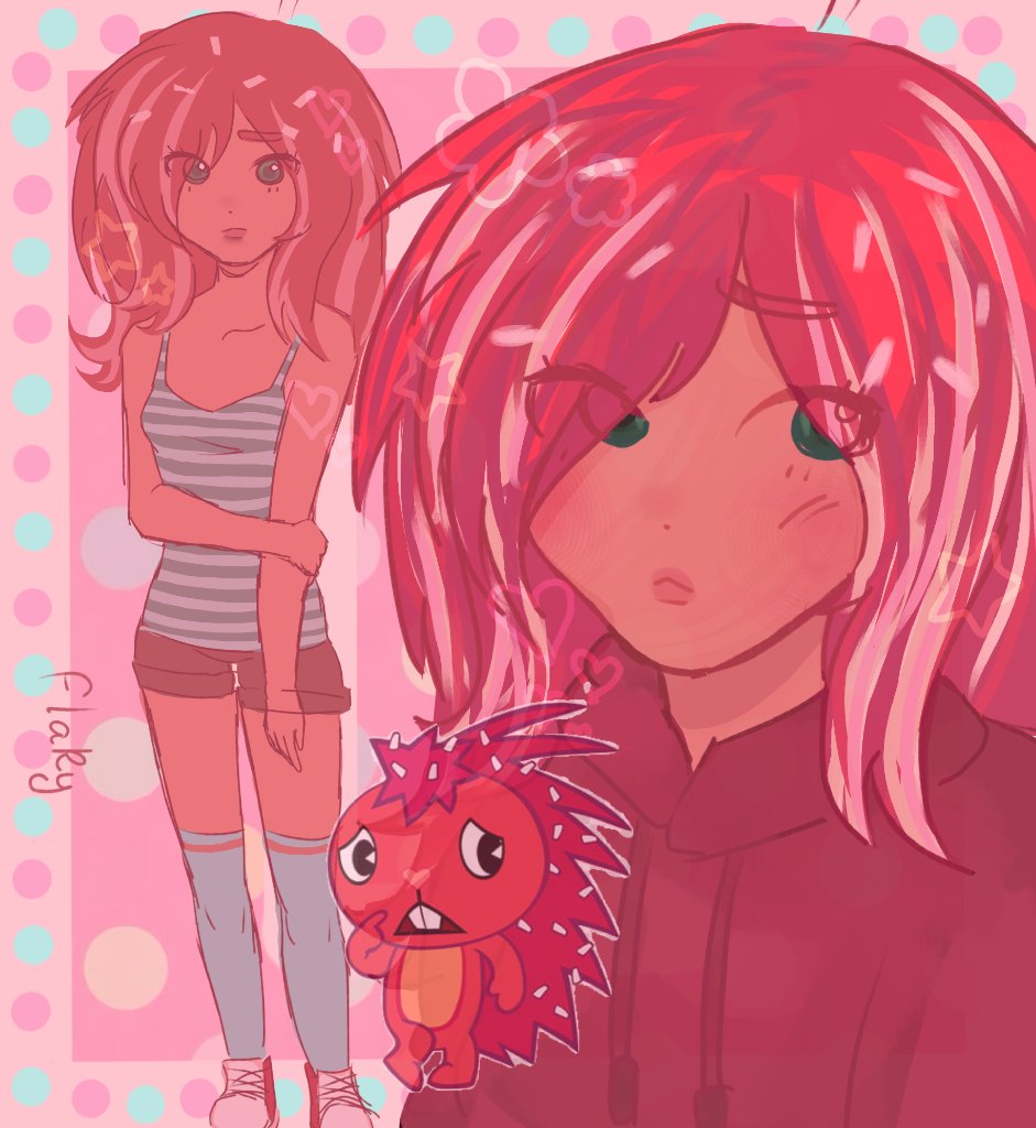 tropililyy's tweet photo. I felt like drawing flaky today #happytreefriends #htf https://t.co/yKR9HUH9Gm