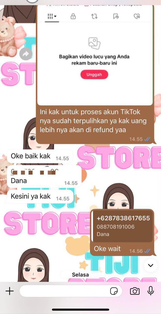 HendriBocor's tweet photo. READY JASA✔️

▫️jasa hapus akun
▫️jasa pemulihan &amp; balikin akun lupa pasword/ke hack
▫️jasa lacak lokasi
▫️jasa sadap wa
▫️jasa lacak hp hilang by no hp/akun
▫️jasa hack/pemulihan akun (email,ig,wa,twiter/x, fb,tiktok)

Fast Order &amp; Amanah #zonauangㅤ 

WHATSAP DI BIO PROFIL https://t.co/KgJZNdepOa