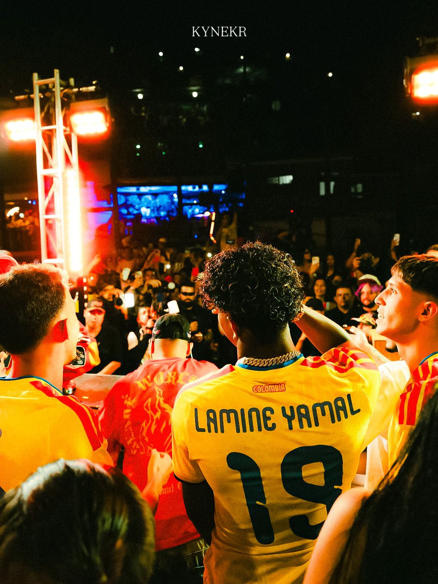 juniio1_'s tweet photo. LAMINE YAMAL EN MEDELLÍN 🤩🇨🇴 | LAMINE &amp; RYAN CASTRO 🌟 @lamineyamal @ryancastrro. 🌸🇨🇴 ¡Lamine Yamal sigue disfrutando de Colombia! Tras conquistar el Mundial 2026 con España, la joya del fútbol eligió Medellín para continuar sus vacaciones y https://t.co/nU8LdOVDoM