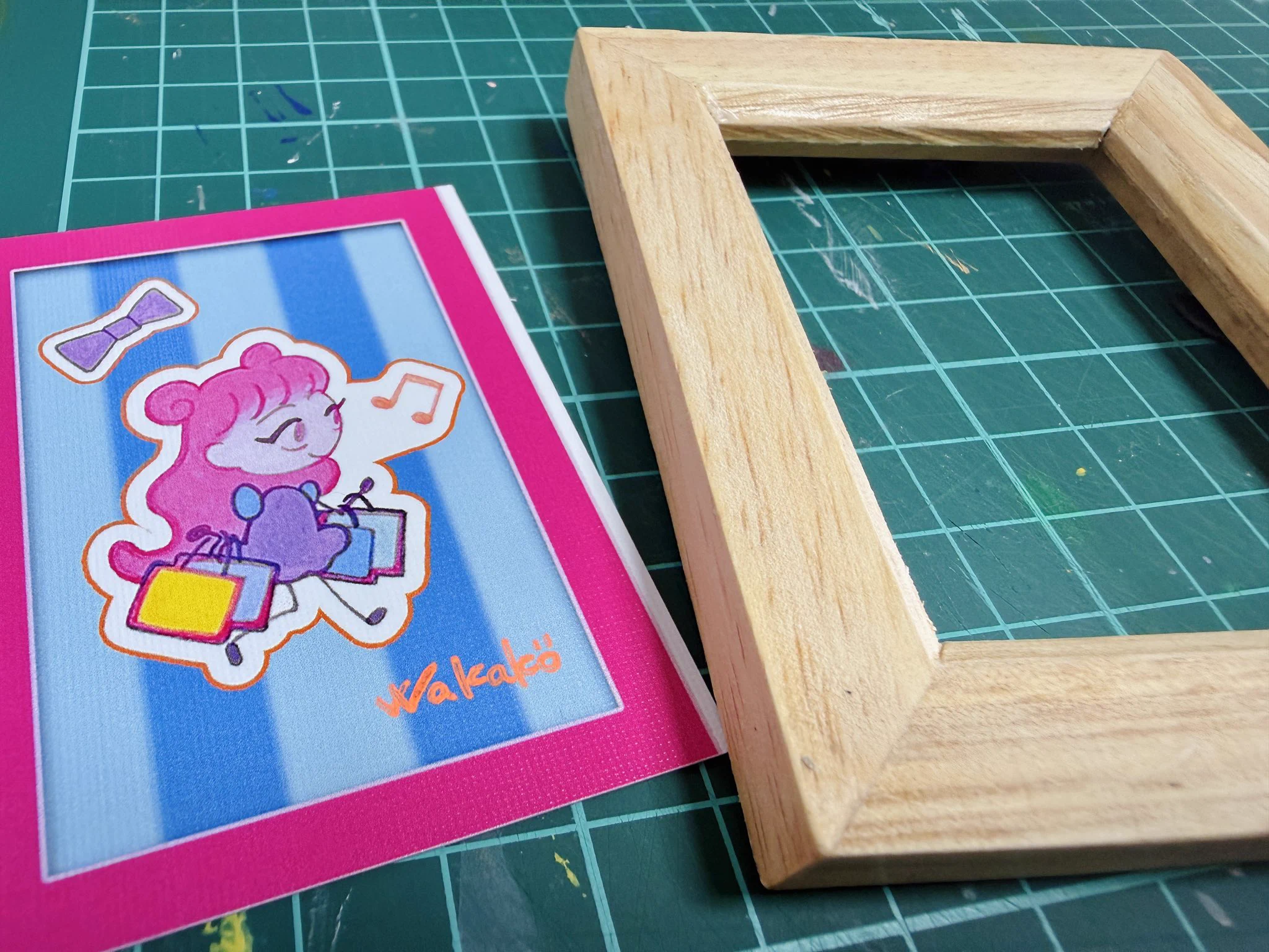 WAKAKO@ネオンビビッドな油絵画家 on X: 