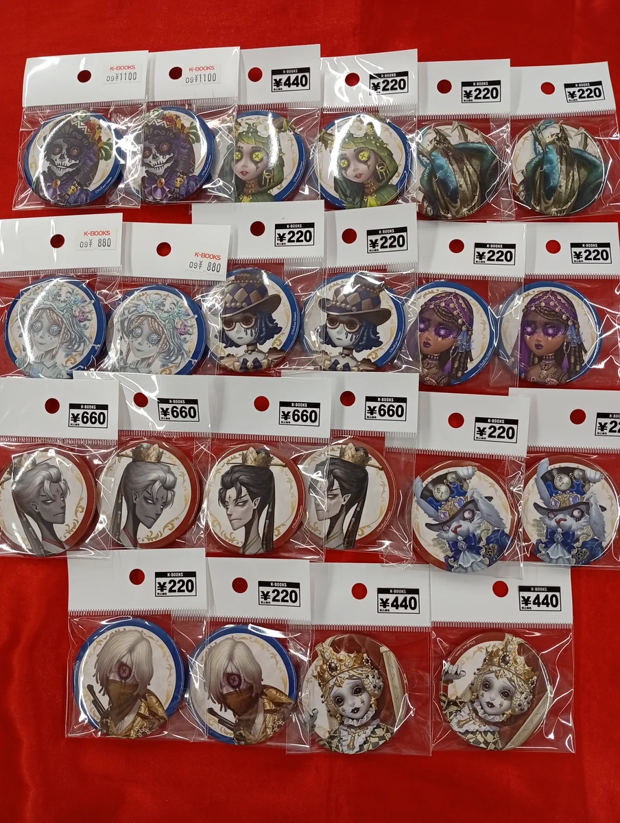 第五人格　IdentityV　コミケ　フールズ・ゴールド　探鉱者　缶バッジ K-BOOKS GAME館プラス on X: 
