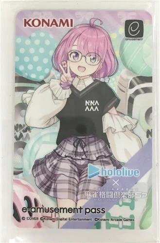 hololive x 麻雀格闘倶楽部SP e-amusement pass らしんばん大阪梅田店 on X: 