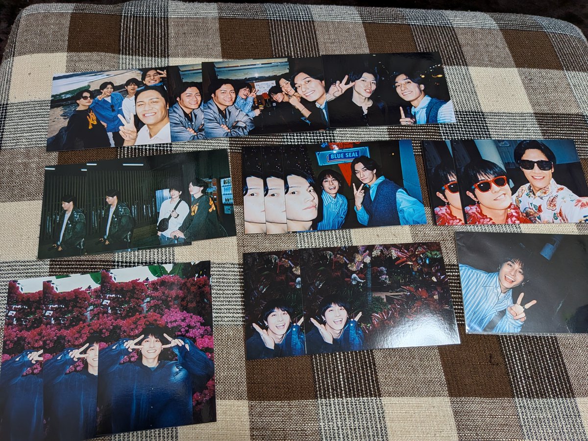x63xa's tweet photo. れじたび 交換 ブロマイド(東京、大阪)

譲:拓海、前野、キール、結心、尾形(敬称略)
求:混合≧尾形さんソロ≧定価

結心さんが映る写真については現在交換のみ対応、絵柄によっては少しお時間頂きます。
4枚目と5人集合のブロマイドを中心に探しております。
お気軽にお声掛け下さい！ https://t.co/yoLp2A54eW