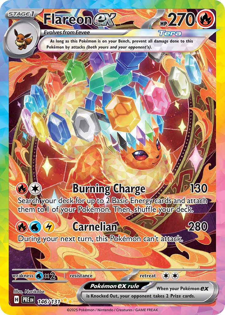 thelou7789's tweet photo. Pokemon PSA 10 grails worth chasing 🔥

𝗙𝗲𝗮𝘁𝘂𝗿𝗲𝗱 𝗣𝗦𝗔 𝟭𝟬 𝗰𝗵𝗮𝘀𝗲 𝗰𝗮𝗿𝗱𝘀:
✦ Pikachu & Zekrom GX (Team Up, Rainbow Rare Secret #184): PSA 10 value about $325. Released February 1, 2019.
✦ Flareon ex (Prismatic Evolutions, Special Illustration Rare #146): PSA 10 value about $290. Released January 17, 2025.

𝗠𝗼𝗿𝗲 𝗵𝗶𝗴𝗵 𝘃𝗮𝗹𝘂𝗲 𝗣𝗦���� 𝟭𝟬 𝗰𝗮𝗿𝗱𝘀:
✦ Umbreon VMAX (Evolving Skies, Moonbreon alt art #215): PSA 10 value about $1,500.
✦ Lugia (Neo Genesis, 1st Edition Holo #9): PSA 10 value about $50,000.
✦ Charizard (Base Set, Holo Unlimited #4): PSA 10 value about $2,000.
✦ Rayquaza VMAX (Evolving Skies, alt art secret #218): PSA 10 value about $400.
✦ Charizard VMAX (Champion's Path, rainbow secret #074): PSA 10 value about $325.
✦ Umbreon ex (Prismatic Evolutions, Special Illustration Rare #161): PSA 10 value about $400.
✦ Giratina V (Lost Origin, alt art #186): PSA 10 value about $250.
✦ Mew VMAX (Fusion Strike, alt art secret #269): PSA 10 value about $250.

#pokemon
#pokemonTCG
#poketruth