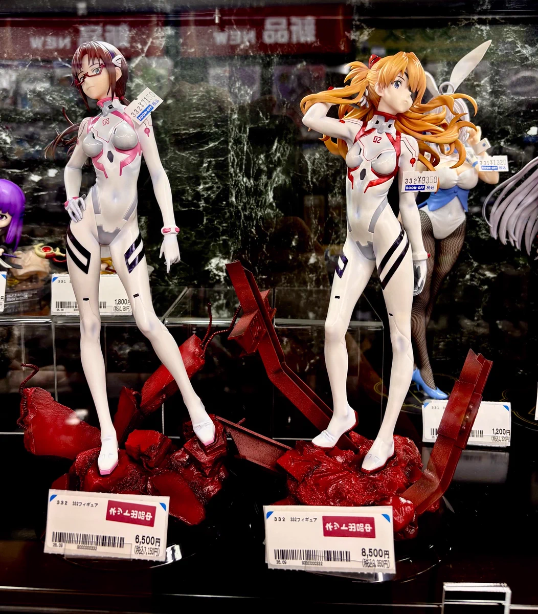 エヴァンゲリオン　リボルブ 式波　アスカ・ラングレー＆マリ　フィギュア ブックオフ大宮ラクーン店 on X: 