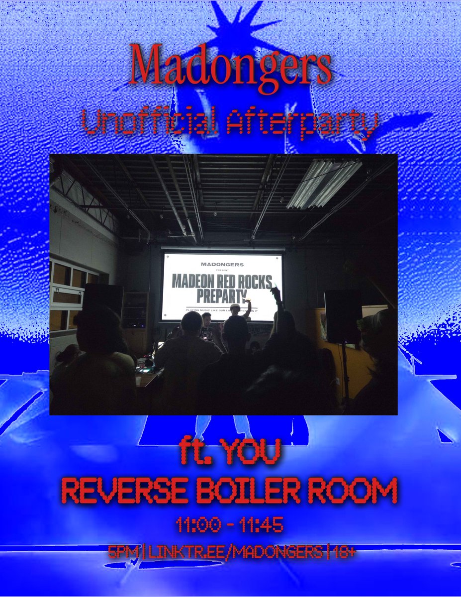 madongers's tweet photo. CLOSING THE NIGHT IS YOU!!!!

Like we've done last year at the Pre-Party, we allowed everyone who had a USB prep'd to join us in our Reverse Boiler Room set! Everyone's involved! So feel free to hop on at the end of the night and play some tunes!

Be sure to join us on 9/26! https://t.co/p9BuL7oBk9
