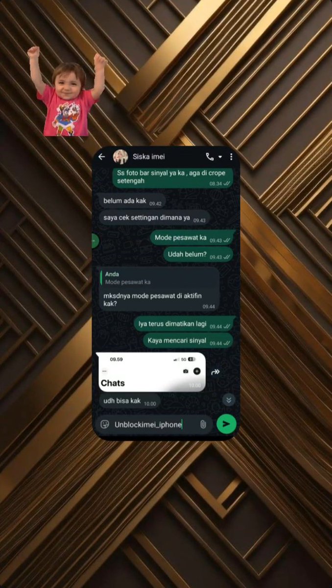 Storeiphone_'s tweet photo. OPEN JASA UNBLOCK UNLOCK UNBLOK IMEI IPHONE/ANDROID❗️
Masalah:
❕Icloud Terkunci,Lupa Sandi,Tidak Ada Layanan,Sim Lock,Hp Inter,Tidak Ada Jaringan DLL
Paket IMEI:
❕Paket 3 Bulan,Tri/Smartfren/XL/Im3 Indosat/Telkomsel Only
❕Permanen Beacukai/Kemenprin
📞 https://t.co/sL0AwiQXb3 https://t.co/oYzQuxjGUa