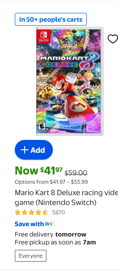 MoondustStelle's tweet photo. @Wario64 Physical is normally priced so definitely a pricing error. 

Codes are being sent out fine too. https://t.co/ocWWjknCzR