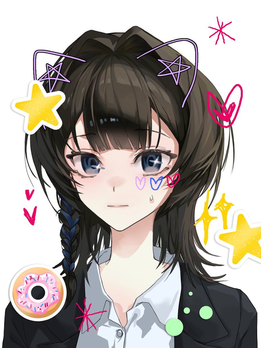 Lookeightbees's tweet photo. I'm opening an art raffle!

Just finished my first ID Profile Photo sample :))) 

One winner will be randomly selected from people who:
1. Like / RT this post
2. Reply with your OC in the comments

There are options to add simple hands and props!
#ArtRaffle #ArtGivaway #VGenComm https://t.co/lM9DGpeJl4