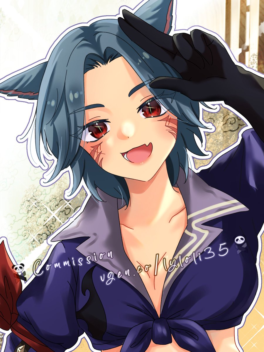 Lyloli35's tweet photo. Surprise me Skeb Bust up Illustration ✨ 
Thank you so much for the support 🥰 
.
.
#Vgen #VgenComm #ffxiv #artmootsㅤ https://t.co/mOvzqWqnn1