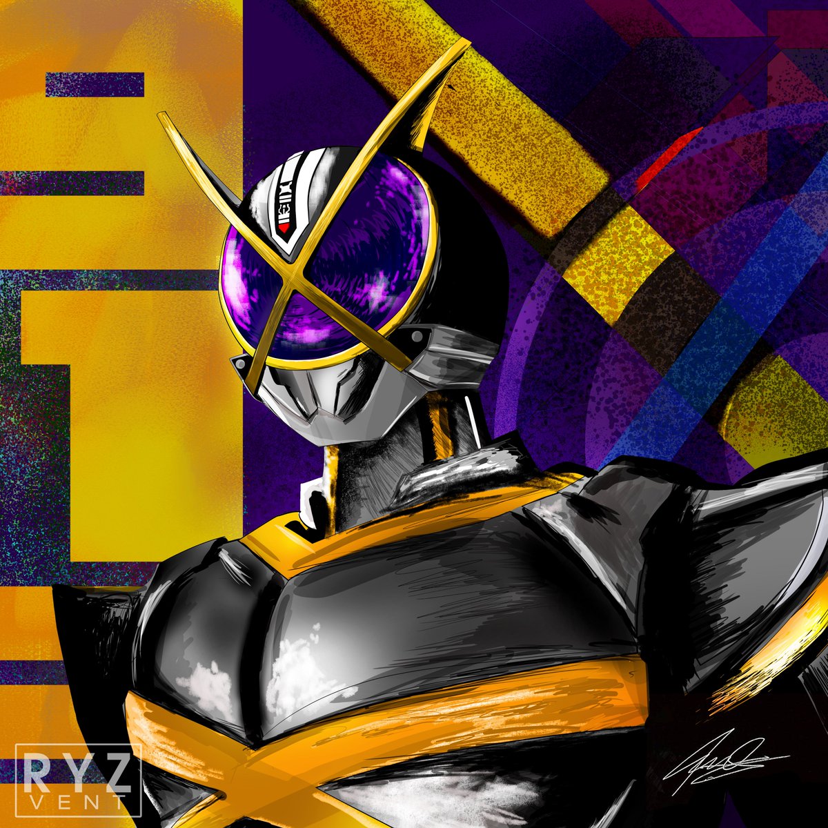 ryzvent's tweet photo. Today's drop
9 · 1 · 3... Standing by... Complete... 
Kamen Rider Kaixa
artwork by: @ryzvent 

#fanart #smallartist #artmoots #artistsupport #kamenrider #カイザの日 #仮面ライダーカイザ #仮面ライダー #9月13日 #ryzvent #instagrammoots #moots #kaixa #kamenriderkaixa https://t.co/DyPtO8HQOI
