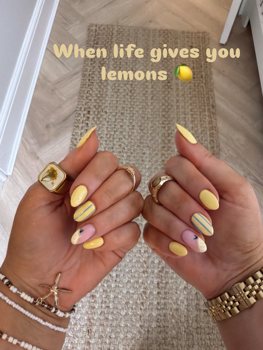 JamieIdemozcq's tweet photo. When life gives you lemons 🍋💛💛🍋
Thanks always @thepolishedloungex @kaceypashley
@the_gelbottle_inc https://t.co/OSXuHWZ8j6