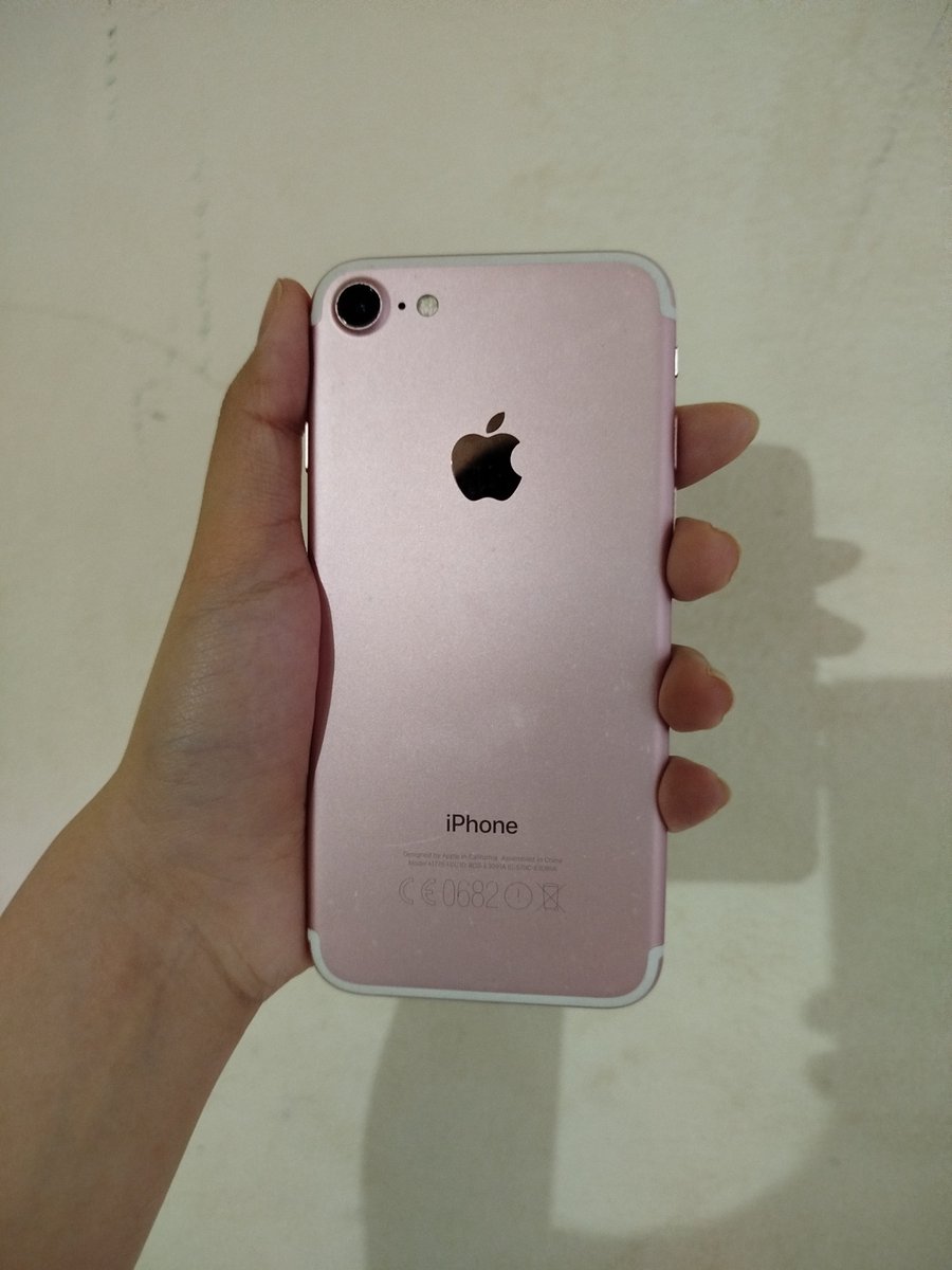 yerisiee's tweet photo. WTS iPhone 7 ex Inter Wifi Only 128gb Rose Gold 
- Body 93% mulus
- Only minus gk bs rekam suara
- Bh 75%
- Cam d/p jernih (bs utk ala digicam)
- Fingerprint on 💯
- Volime + Silent button on 💯
- Ada box + free casing + app sosmed
- Bisa 🍊(+ adm) / manual

💸 dm yaw https://t.co/7XDsYMfC1k