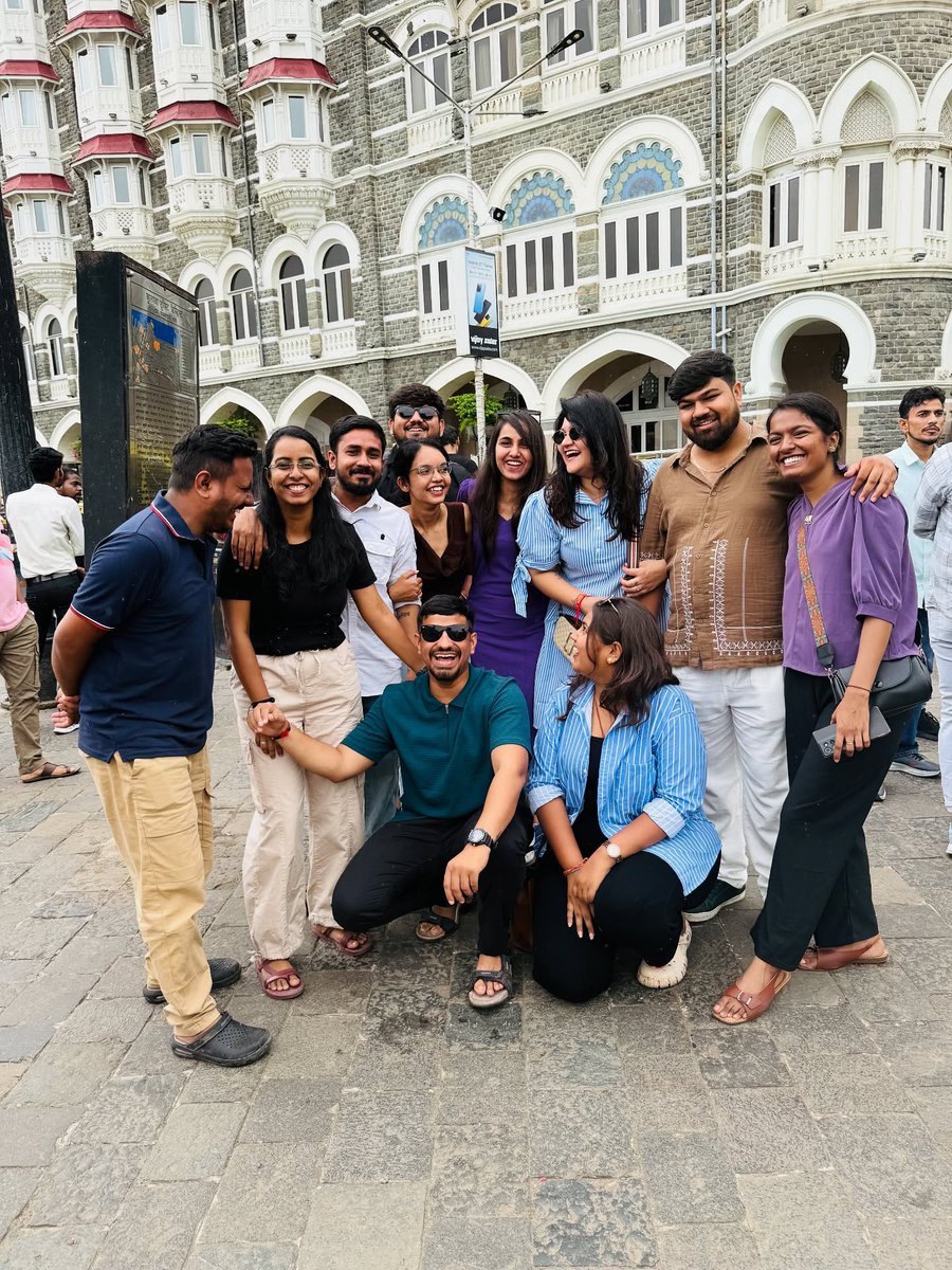 2adriel's tweet photo. Mumbai made us full and blessed 🙌🏻❤️
Trip checklist: Friends ✅ Ganpati visarjan ✅ Vadapav ✅ Happiness ✅ https://t.co/tuHFInsalZ