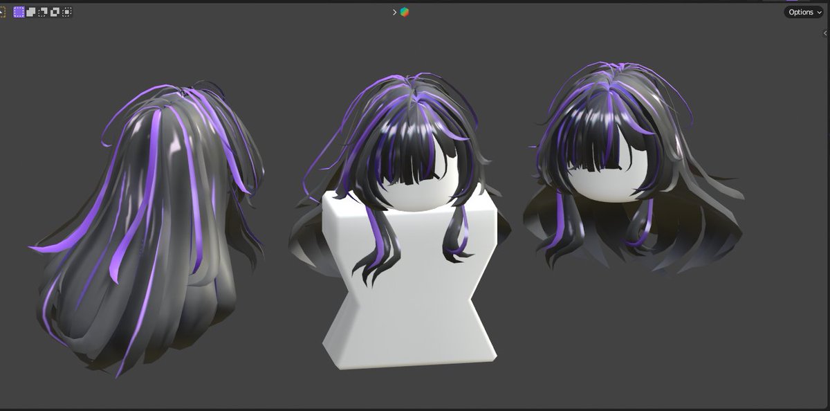 Not_Murayama's tweet photo. Label Hair UGC Commission for @Shardz532 
_________________________________________________________
(I had fun learning optimizing manually while doing this commission)
#Nikke #Nikkegodnessofvictory #Roblox #ROBLOXDEV #RobloxDev https://t.co/W2ncF3wwpS