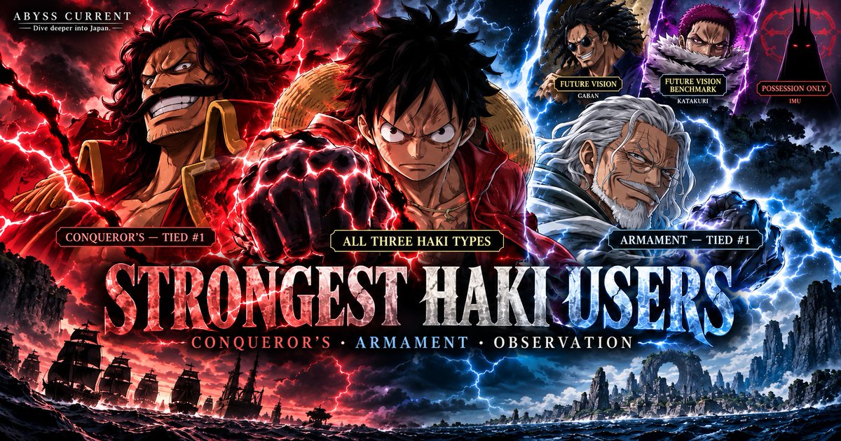ABYSSCURRENT's tweet photo. Most power rankings chain characters through a third party. A beat B, B beat C, so A > C.

Our Haki #1 is a tie — Roger and Rocks — for the opposite reason. In 1165 their Conqueror's Haki meets and cancels. Nothing is chained through anyone.

Direct parity is better evidence than any scaling chain.

https://t.co/FxHk56OBSv
#ONEPIECE